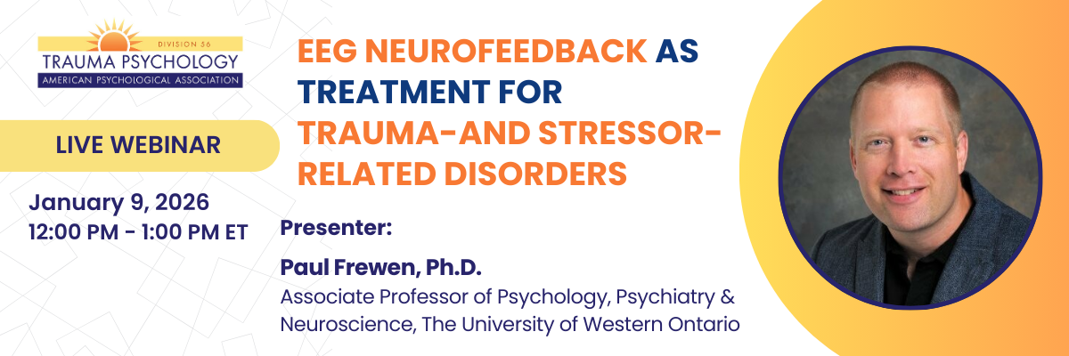 EEG Neurofeedback as Treatment for Trauma and Stressor-Related Disorders